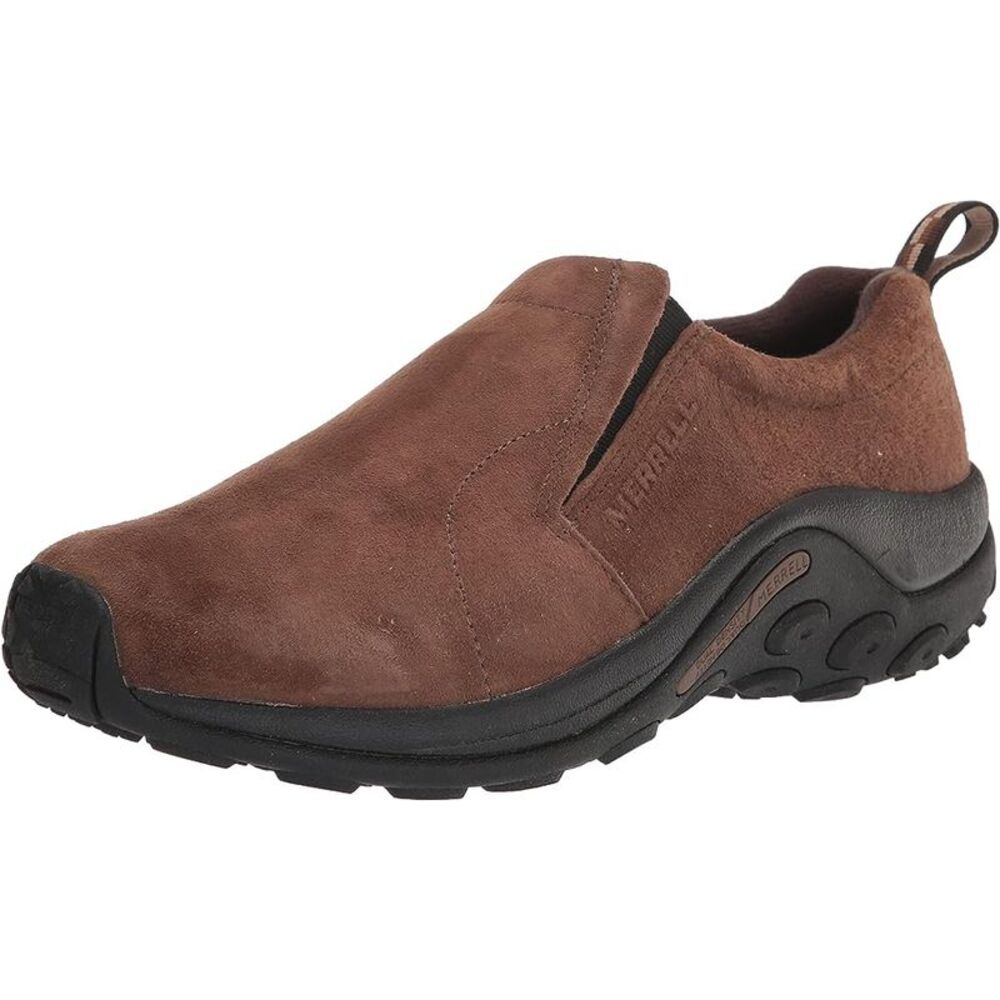 Merrell Mens Jungle Moc Slip-On Shoe - Dark Earth